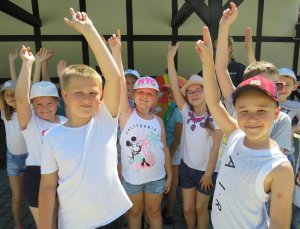 Edukacja  dzieci w Nadleśnictwie Kłodawa w ramach przygotowań do bezpiecznych wakacji